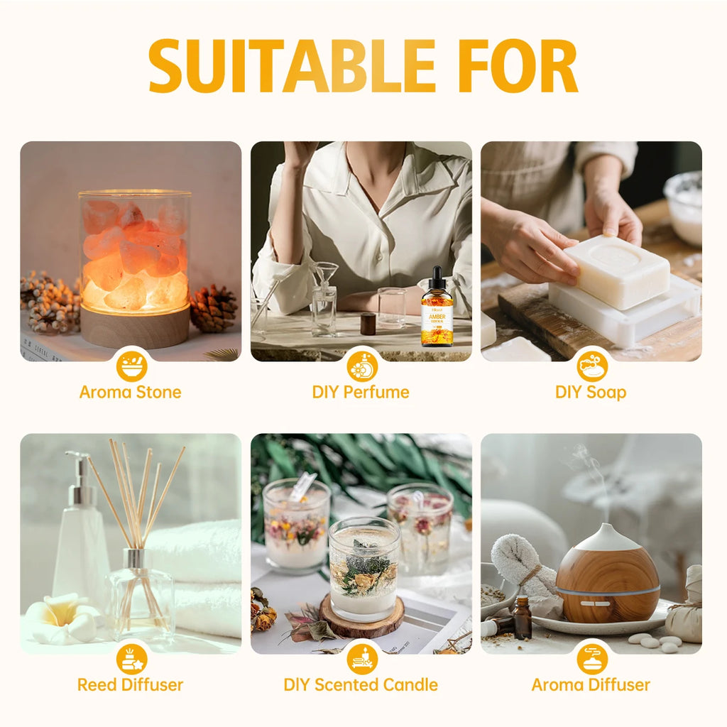 Amber Essential Oil – Massage & Diffuser
