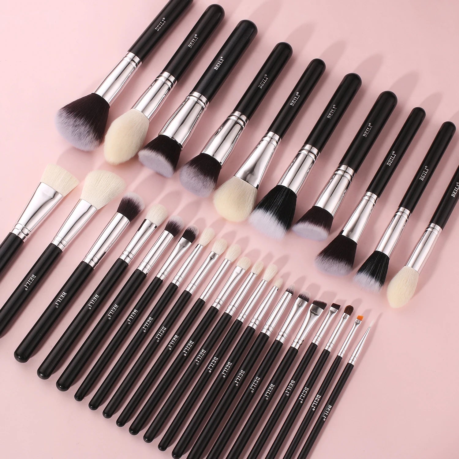 BEILI Professional Goat Hair Makeup Brush Set