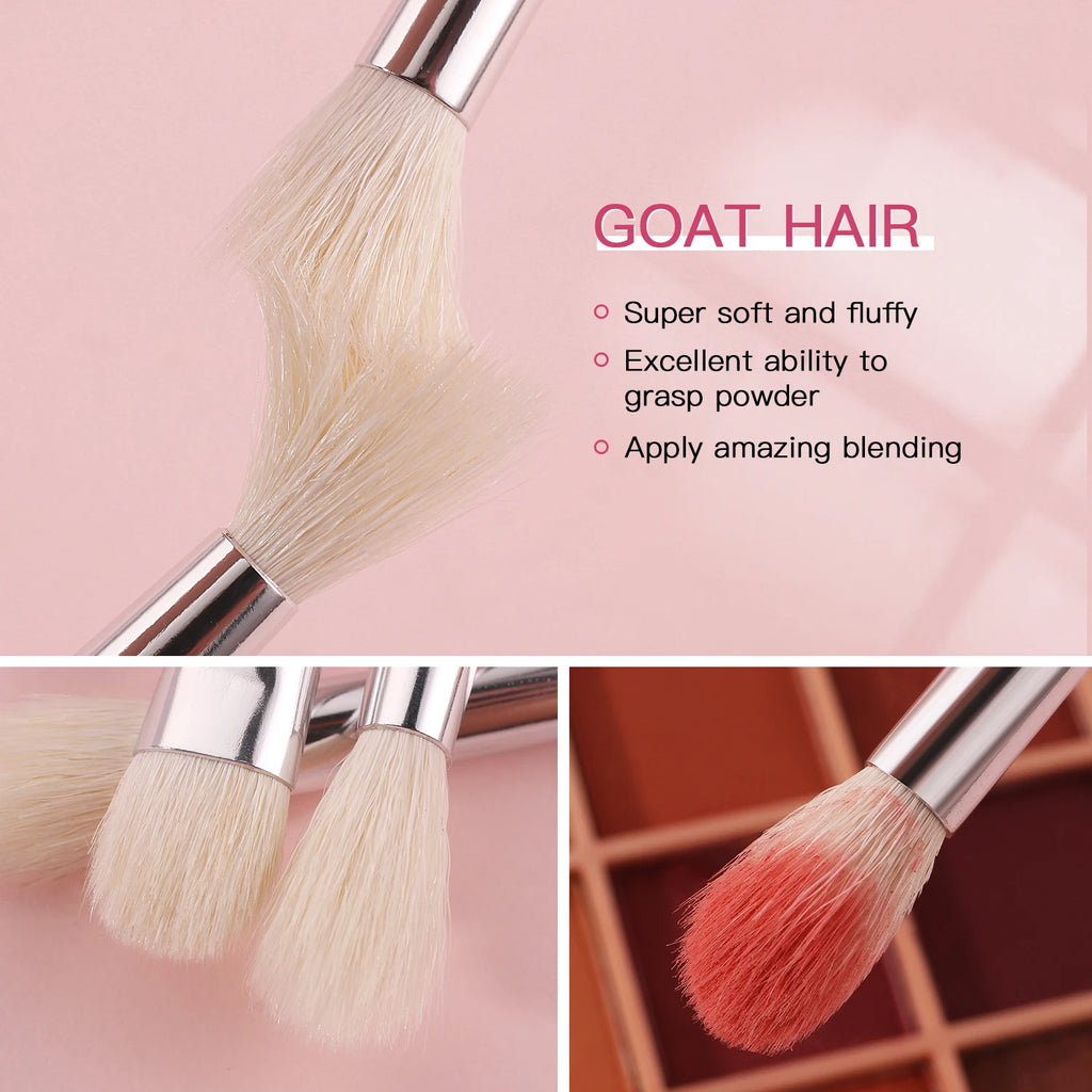 BEILI Professional Goat Hair Makeup Brush Set