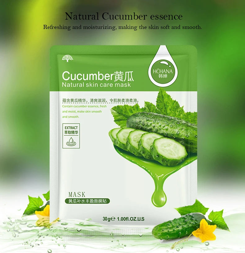 Korean Fruit Face Mask Sheet 30pcs