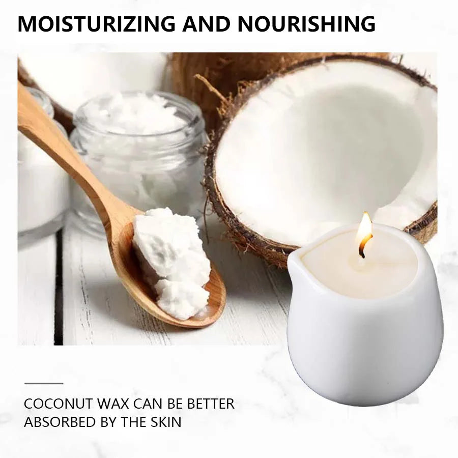 Luxury Aromatherapy Massage Oil Candle