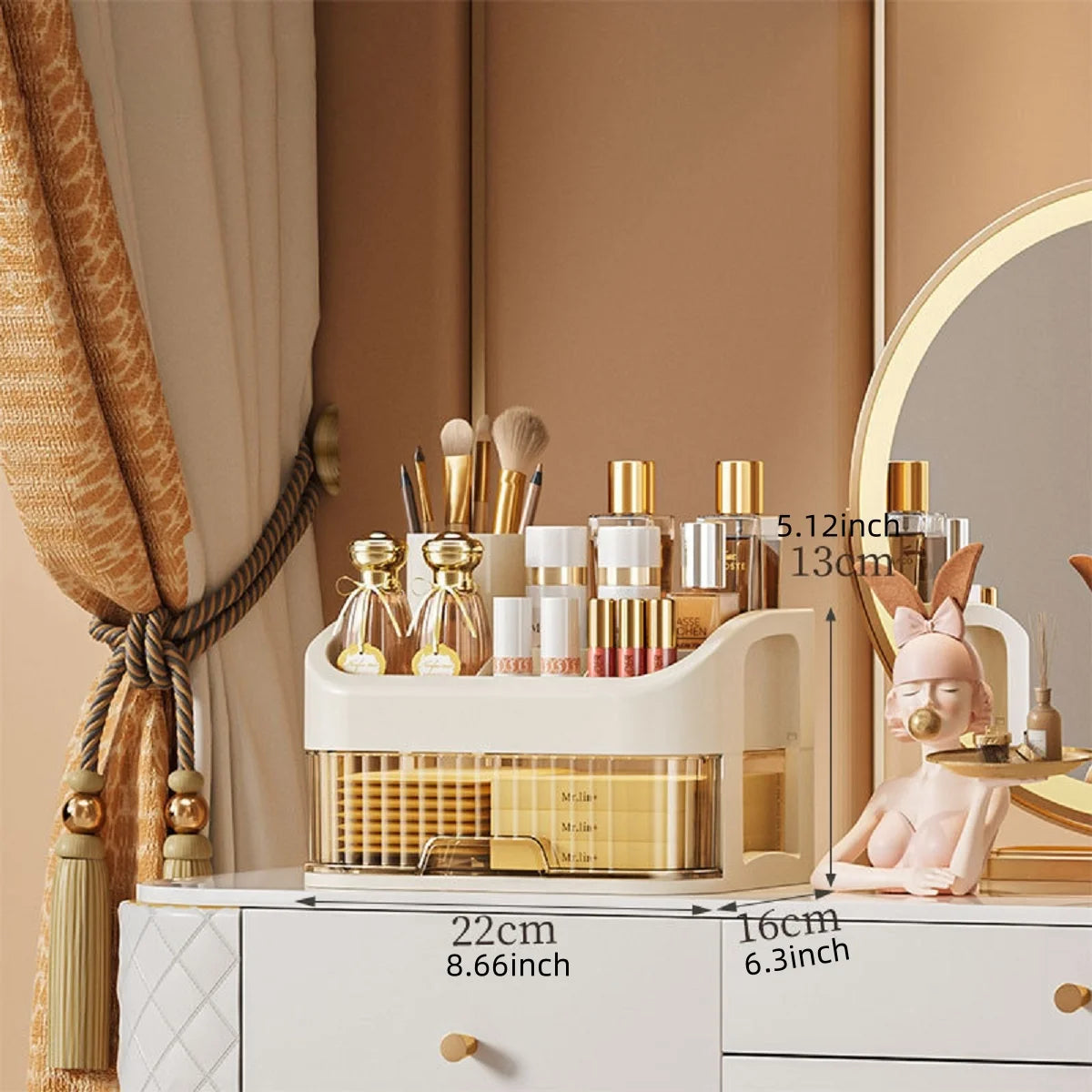 Multi-Layer Makeup & Cosmetics Storage Box