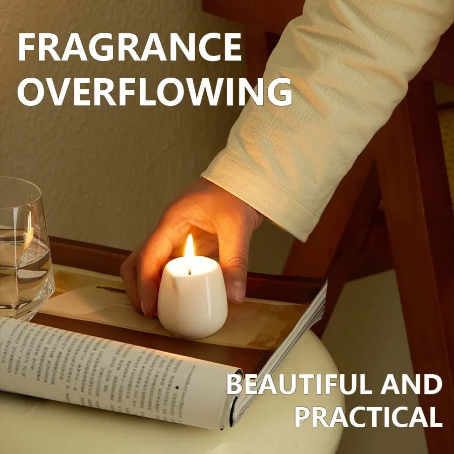Luxury Aromatherapy Massage Oil Candle