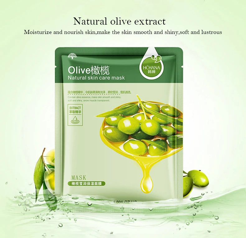 Korean Fruit Face Mask Sheet 30pcs