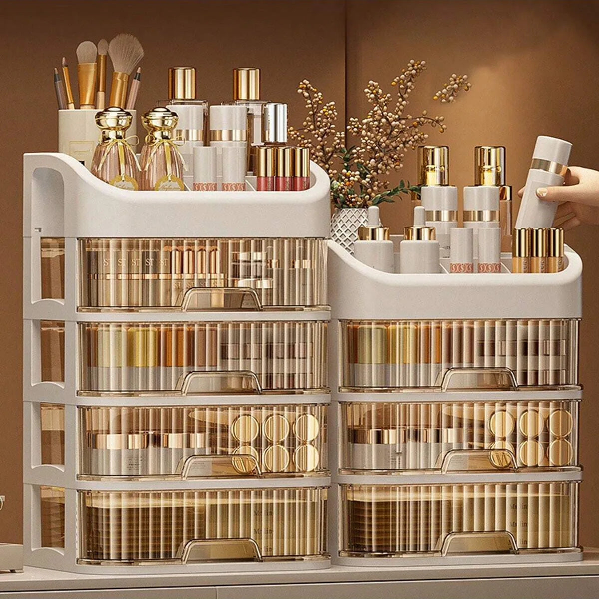 Multi-Layer Makeup & Cosmetics Storage Box