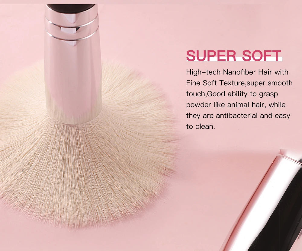 BEILI Professional Goat Hair Makeup Brush Set