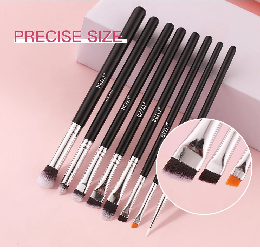 BEILI Professional Goat Hair Makeup Brush Set