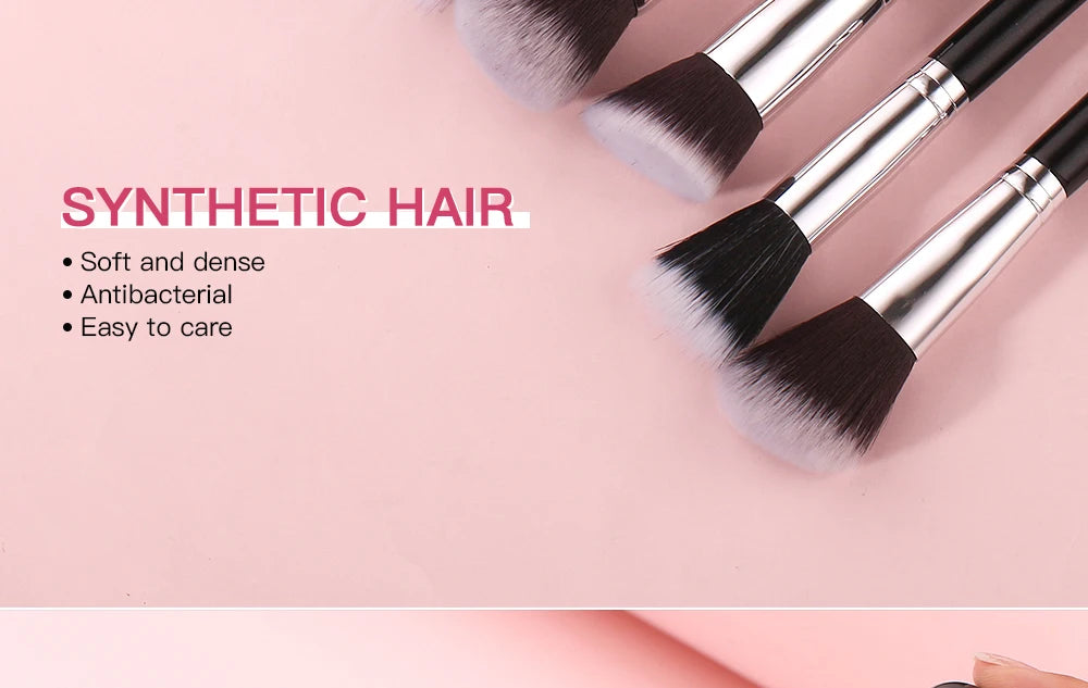 BEILI Professional Goat Hair Makeup Brush Set