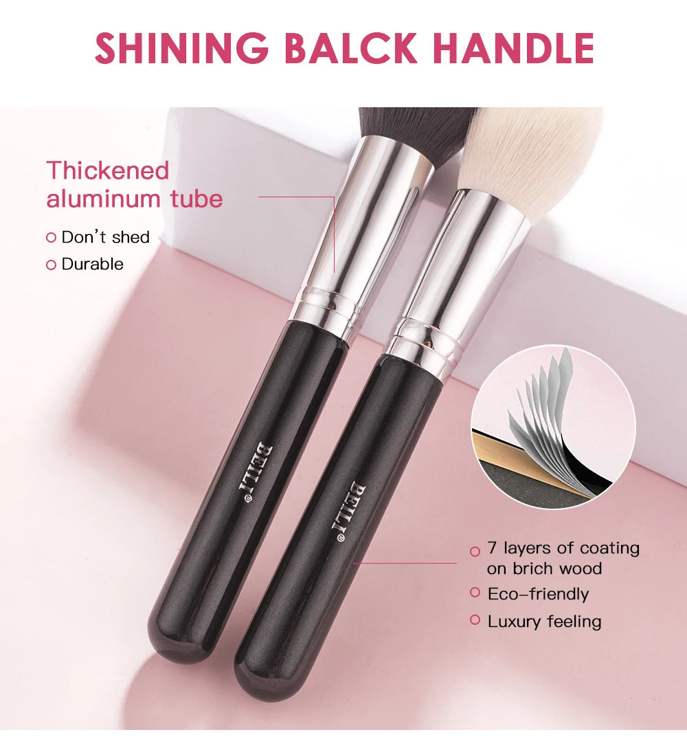 BEILI Professional Goat Hair Makeup Brush Set